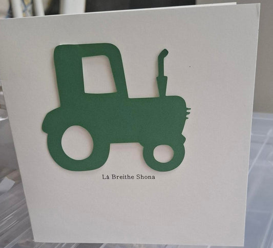 Tractor Birthday card